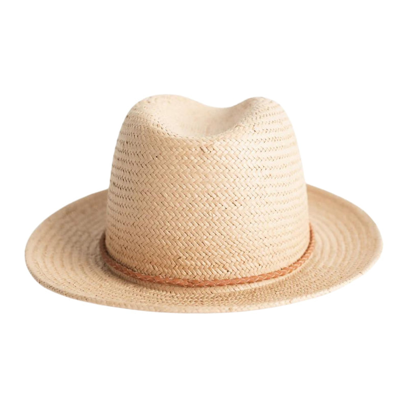 Wynwood Straw Fedora Sun Hat – Natural