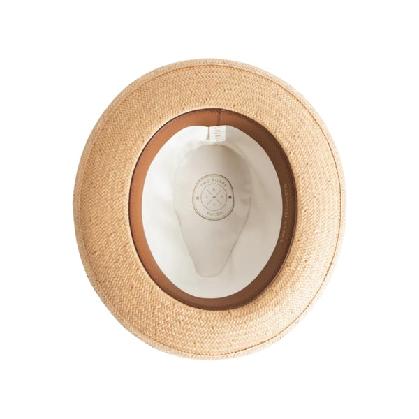 Wynwood Straw Fedora Sun Hat – Natural