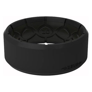 Zeus Edge Silicone Ring – Midnight Black