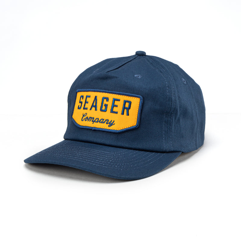 Wilson Snapback – Navy/ Yellow