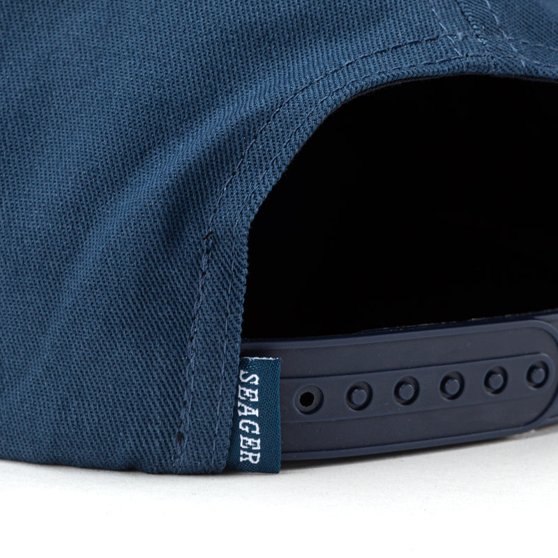 Wilson Snapback – Navy/ Yellow