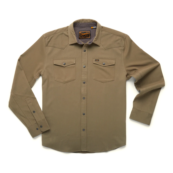 Stockman Stretch Snapshirt - Rooster 