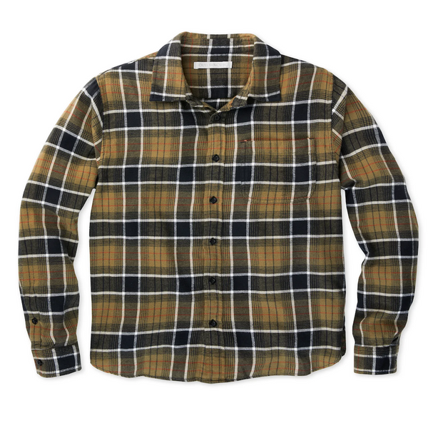Transitional Flannel Shirt- Olive Branch - Rooster 