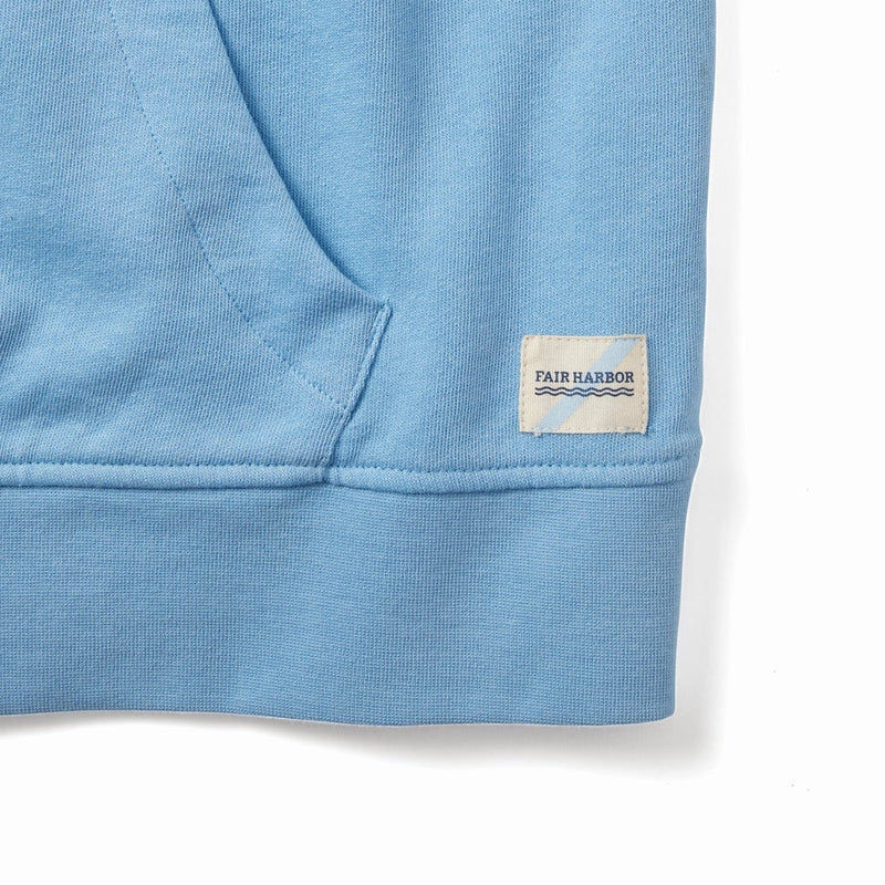 The Saltaire Hoodie – Surf Blue