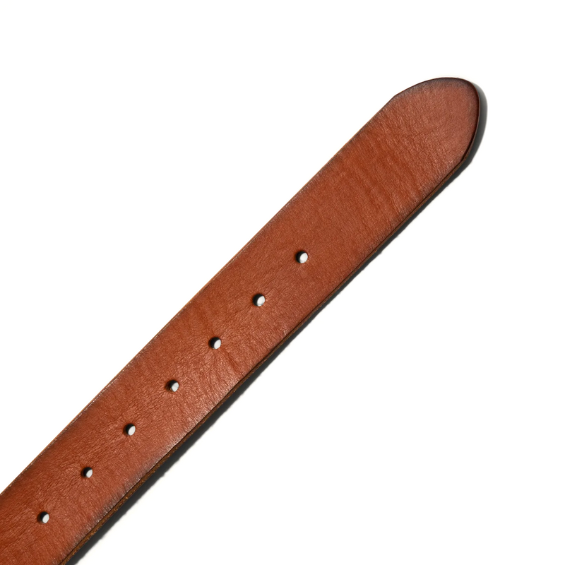 Vintage Washed Belt – Cognac