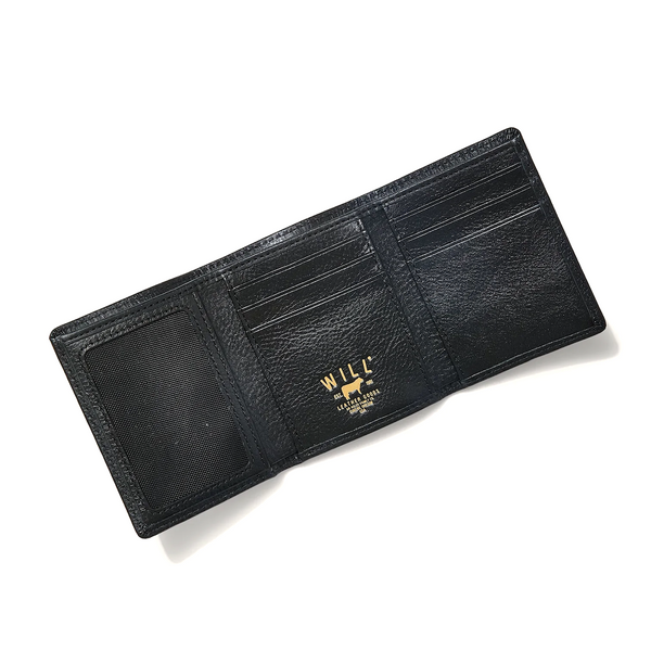 Classic Trifold Leather Wallet - Rooster 
