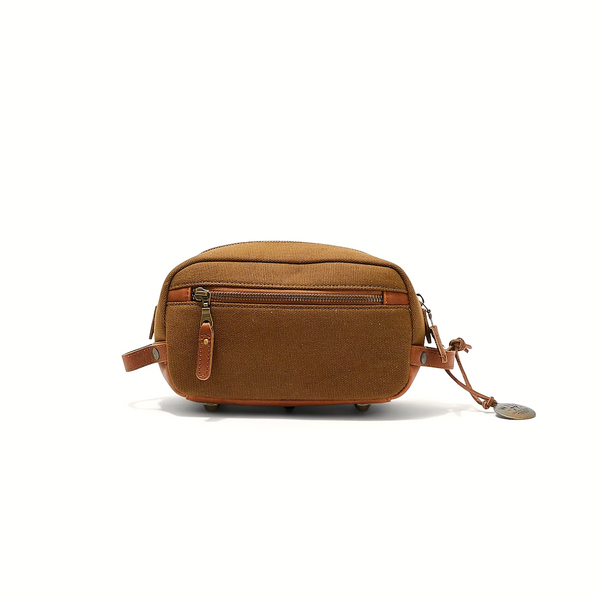 Grady Canvas & Leather Travel Kit - Rooster 