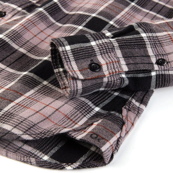 Transitional Flannel Shirt- Purple Sage - Rooster 