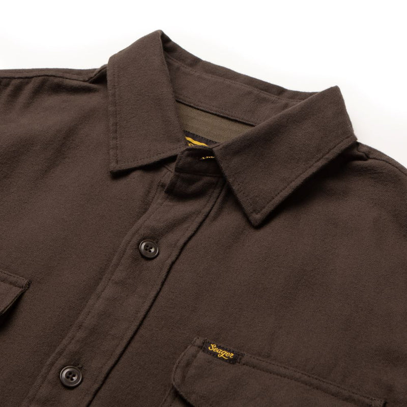 Calico Flannel – Solid Brown
