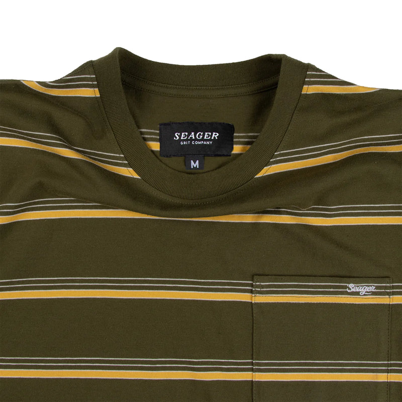 Canyon Stripe Crew – Army