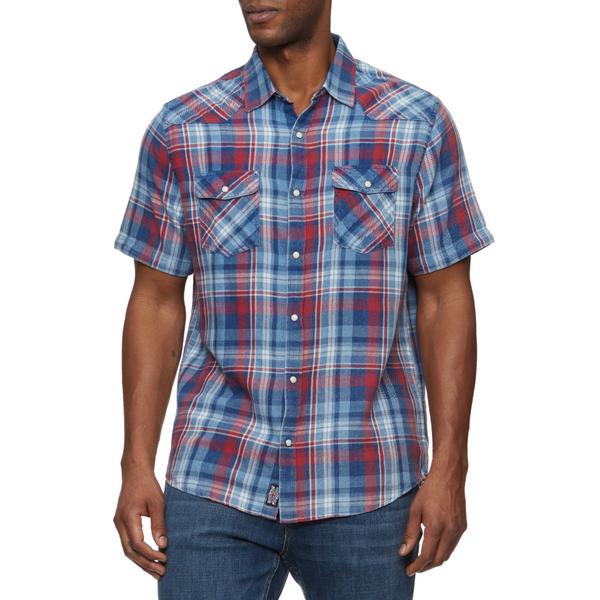 Winchester Vintage Washed Western Shirt - Rooster 