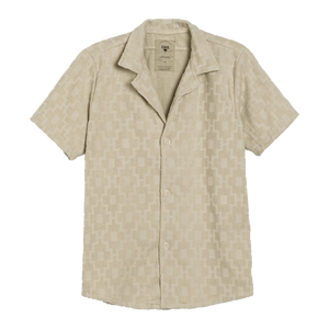 Beige Machu Cuba Terry Shirt - Rooster 