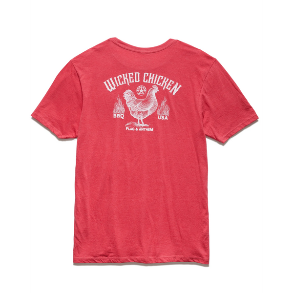 Wicked Chicken Tee - Rooster 
