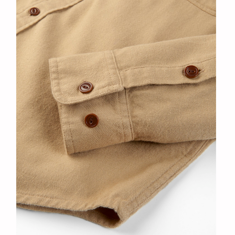 Dillon Pocket Flannel – Dark Khaki