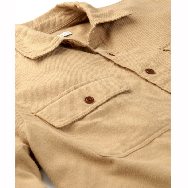 Dillon Pocket Flannel – Dark Khaki