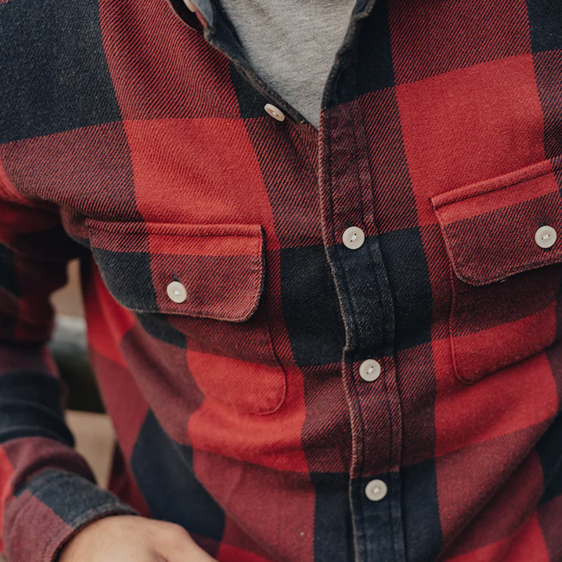 Mountain Overshirt – Red Buffalo
