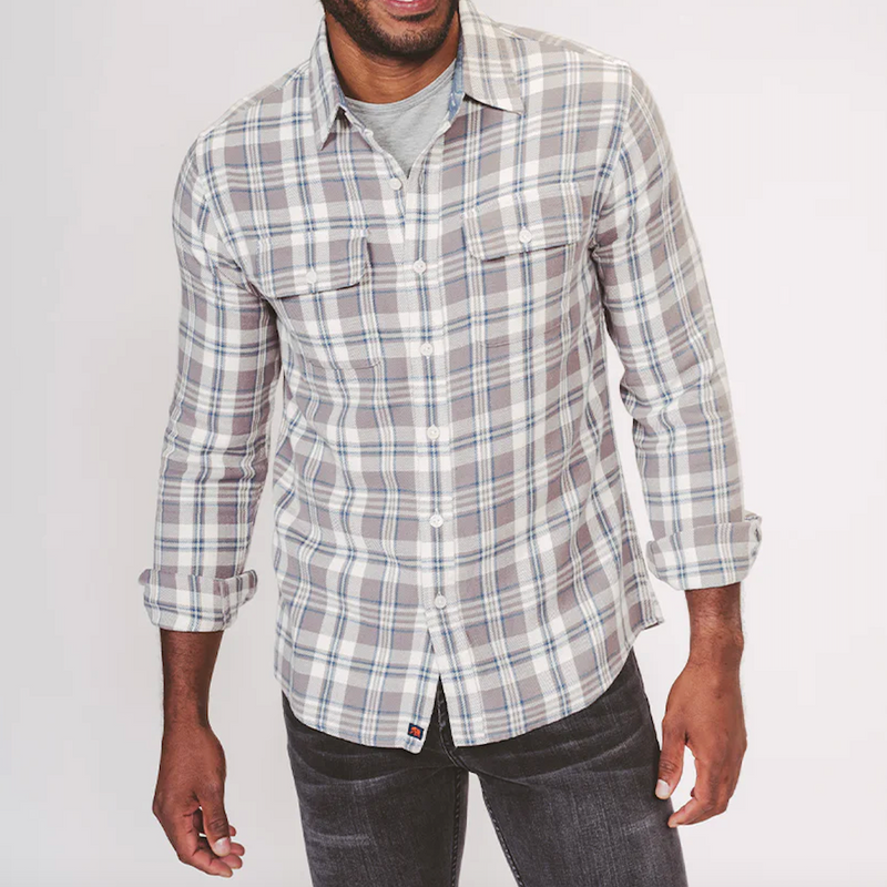 Mountain Overshirt – Blue Haze Mountain