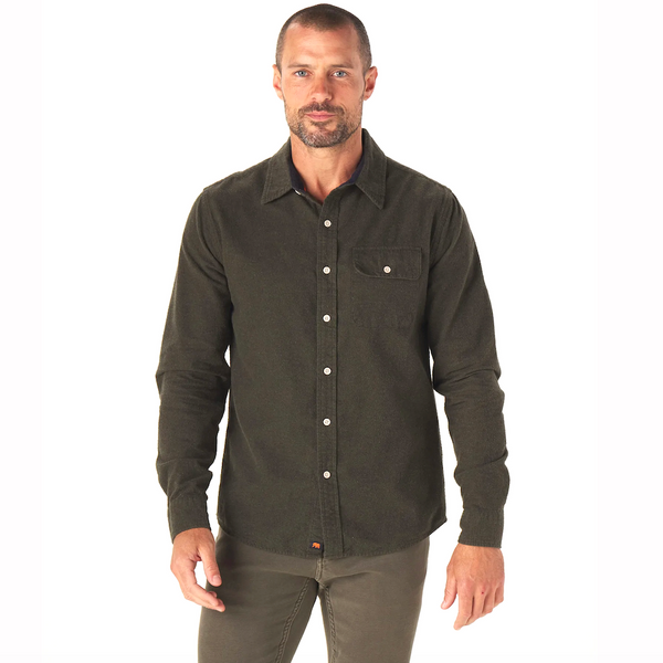 Chamois Button Up Shirt - Rooster 