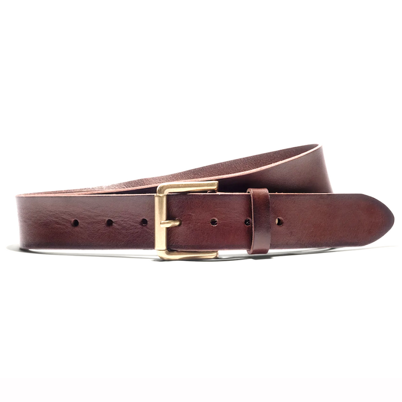 Vintage Washed Belt – Brown