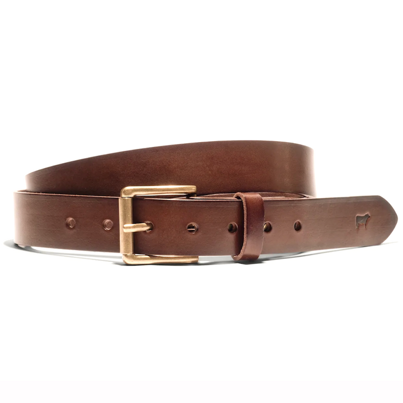 Saddle Leather Belt – Brown