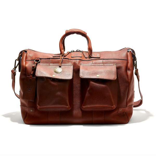 Leather Travel Duffle - Rooster 