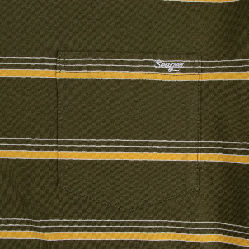 Canyon Stripe Crew – Army