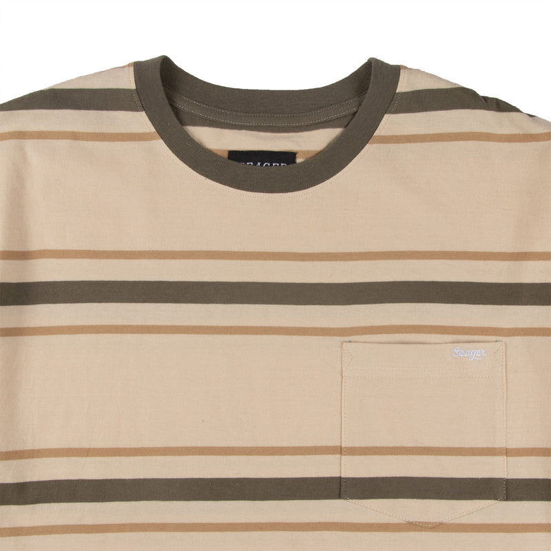 Canyon Stripe Crew – Natural