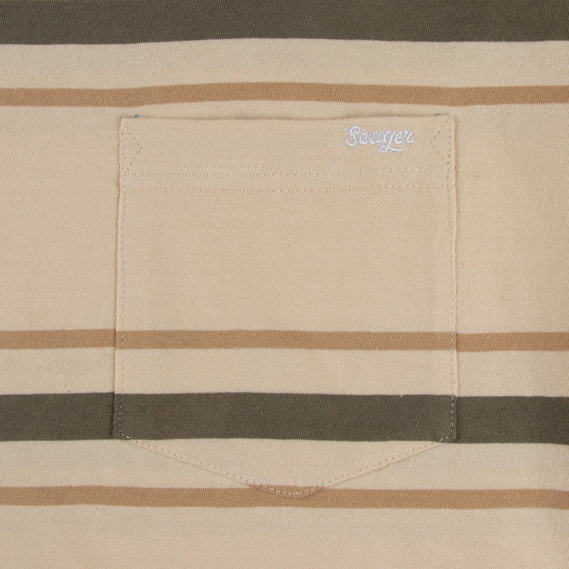Canyon Stripe Crew – Natural